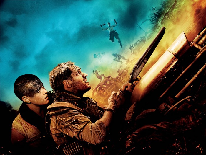Max Rockatansky and Furiosa from Mad Max: Fury Road