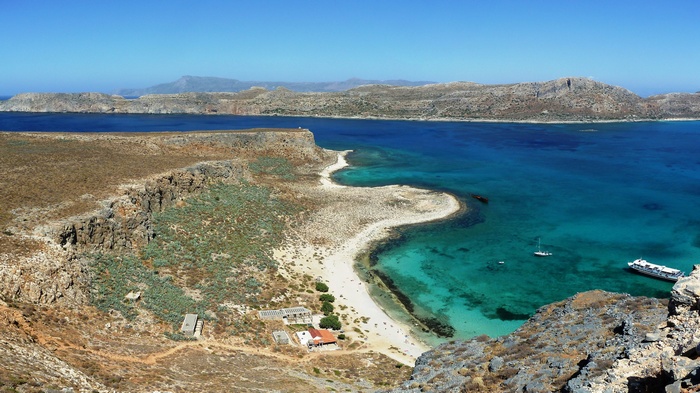 Gramvousa Island and Balos Lagoon, Crete