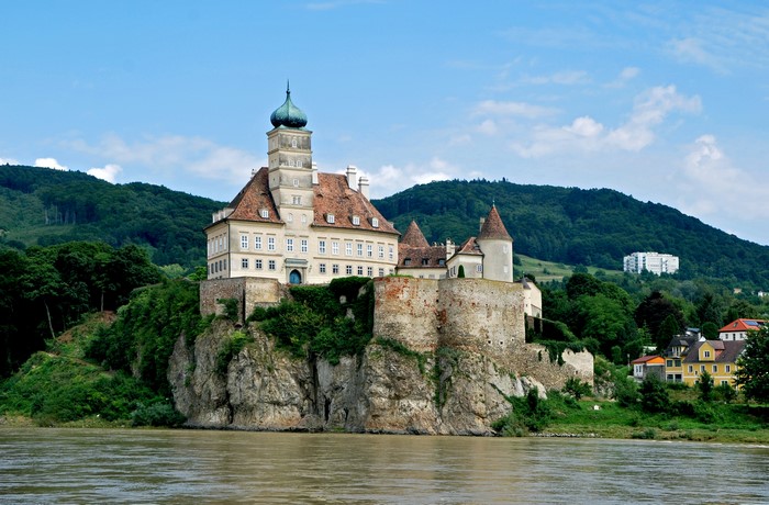 Schoenbuhel Castle on the Danube River, Wachau, Austria
