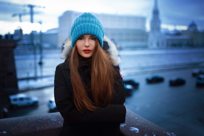 Sasha Spilberg in Moscow, Russia