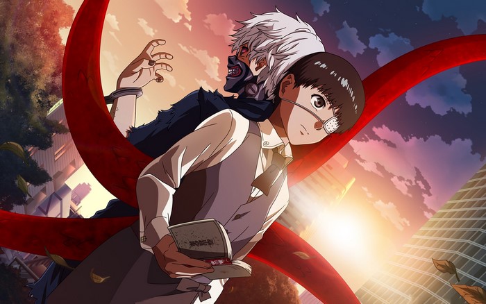 Ken Kaneki from Tokyo Ghoul with Kagune