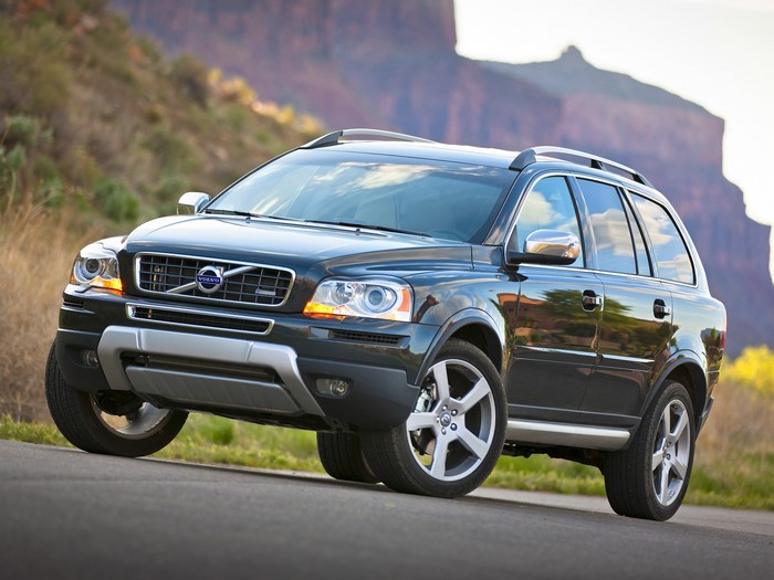 Dark Grey Volvo XC90 SUV on a Road