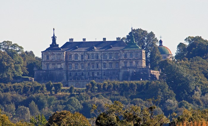 Pidhirtsi Castle in Lviv, Ukraine