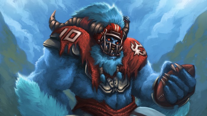 Spirit Breaker from DOTA 2 as a monster