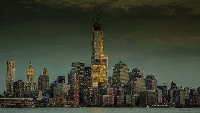 New York City Skyline at Dusk