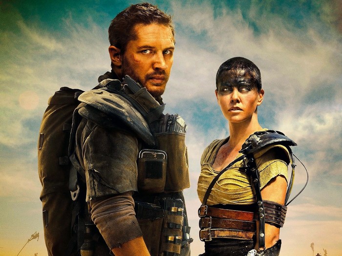 Tom Hardy and Charlize Theron from Mad Max: Fury Road
