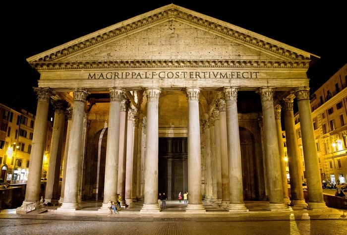 Pantheon in Rome at Night