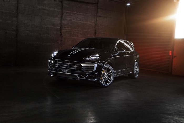 Black 2015 TechArt Cayenne 958
