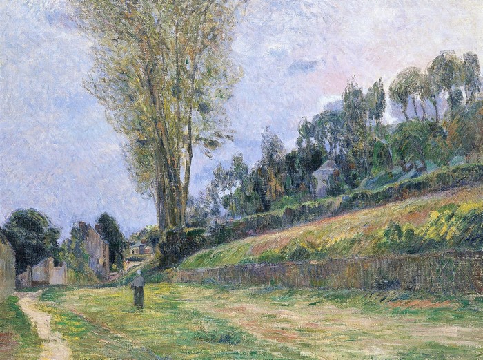 Street in Rouen by Paul Gauguin
