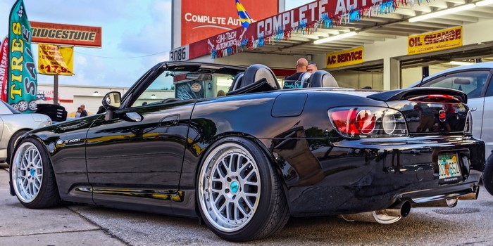 Black Honda S2000 AP1 Roadster