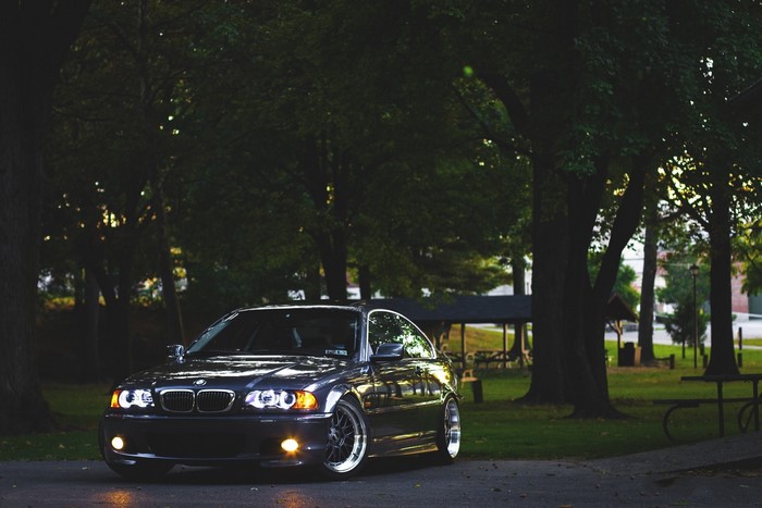 BMW E46 M3 Coupe in Park