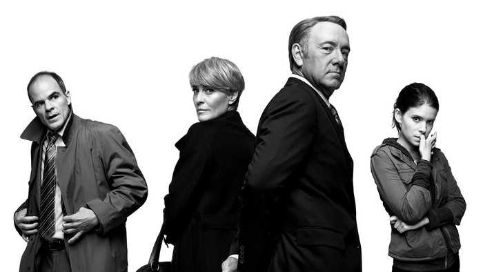 House of Cards: Kevin Spacey, Robin Wright, Michael Kelly, Kate Mara