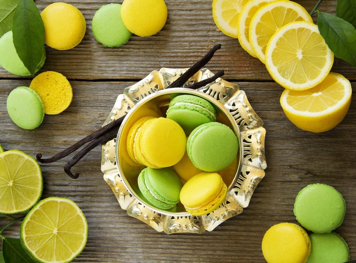 4K Macarons with Lemons and Limes