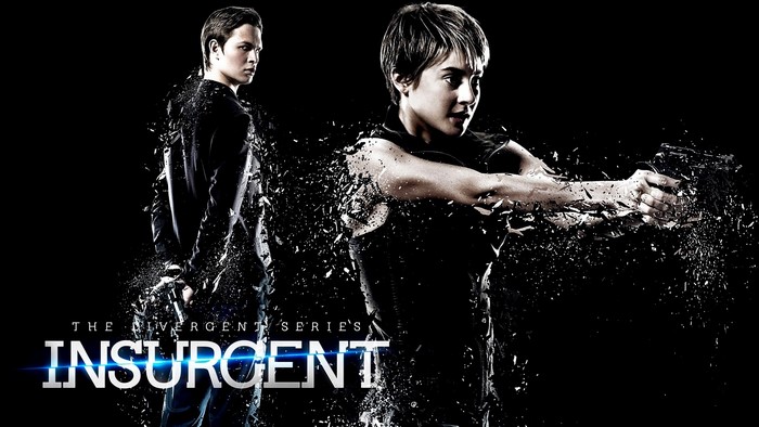 The Divergent Series: Insurgent Poster with Two Men
