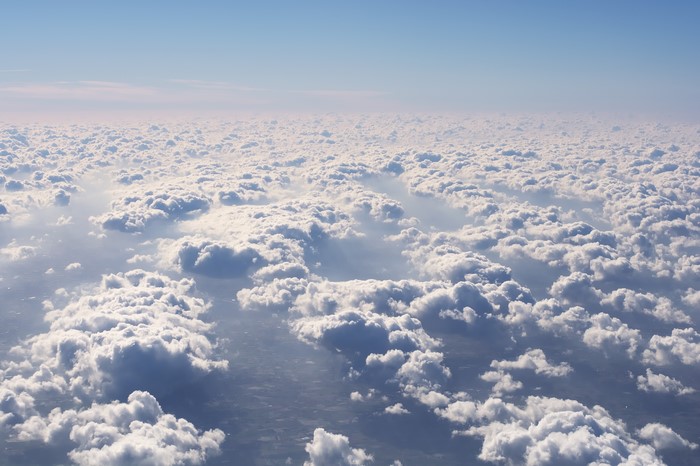 Clouds from above