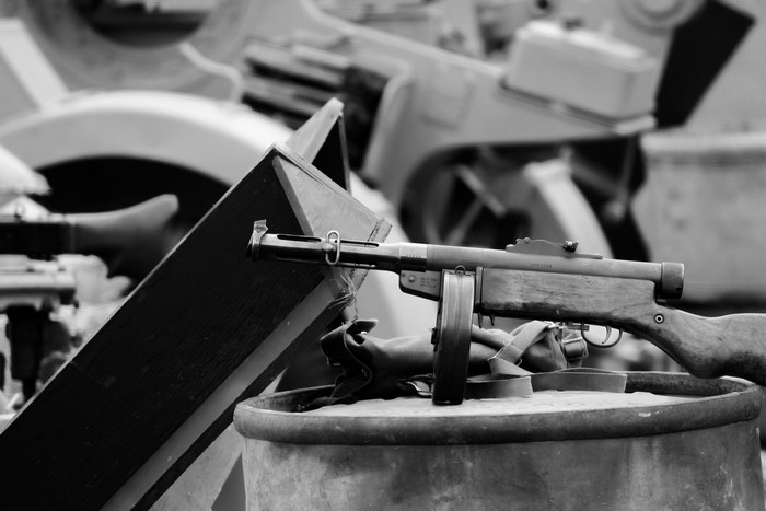 Pistolet-Pulemyot Degtyaryova 40 machine gun