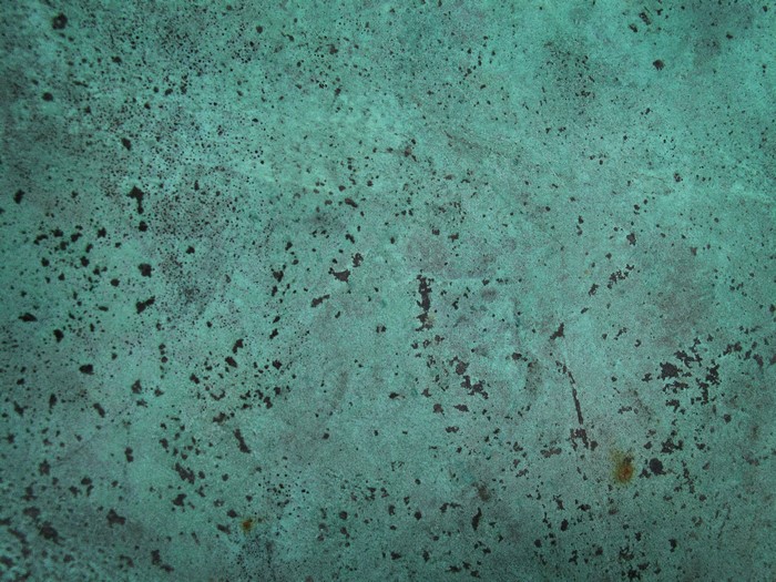Green patina texture