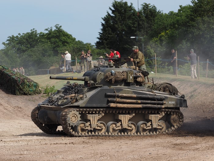 M4 Sherman Tank at Tankfest 2015