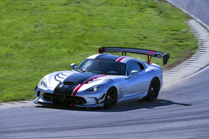2016 Dodge Viper ACR on a race track