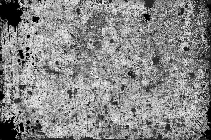Grungy distressed texture with splatters