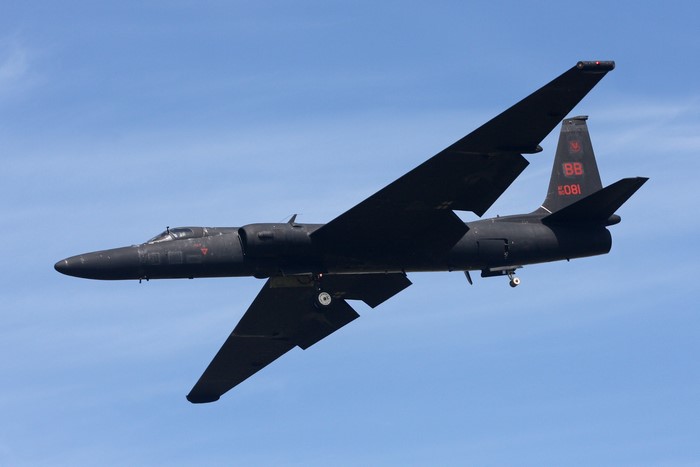 Lockheed U-2S Dragon Lady airplane in flight