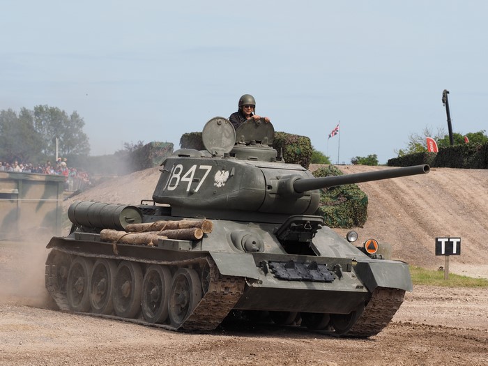 T-34-85 Tank at Tankfest 2015