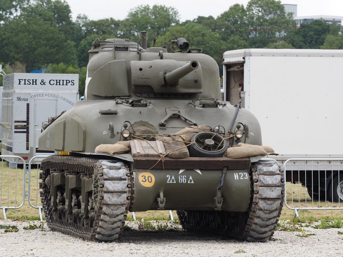 M4 Sherman Tank at Tankfest 2015