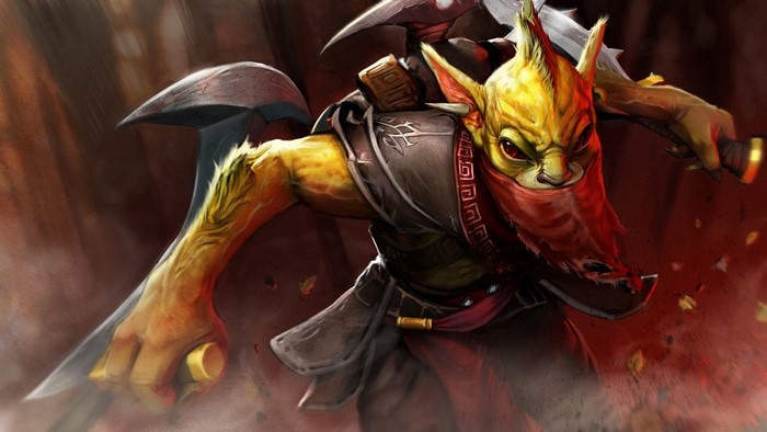 Bounty Hunter from DOTA 2
