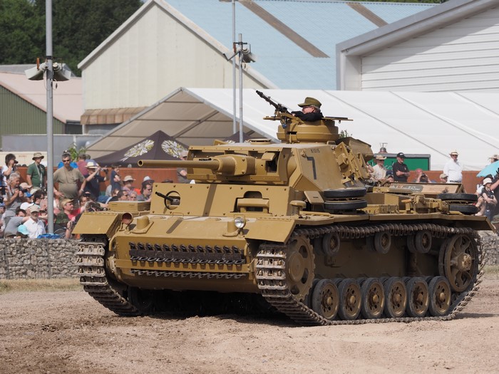 Panzer III Tank at Tankfest 2015