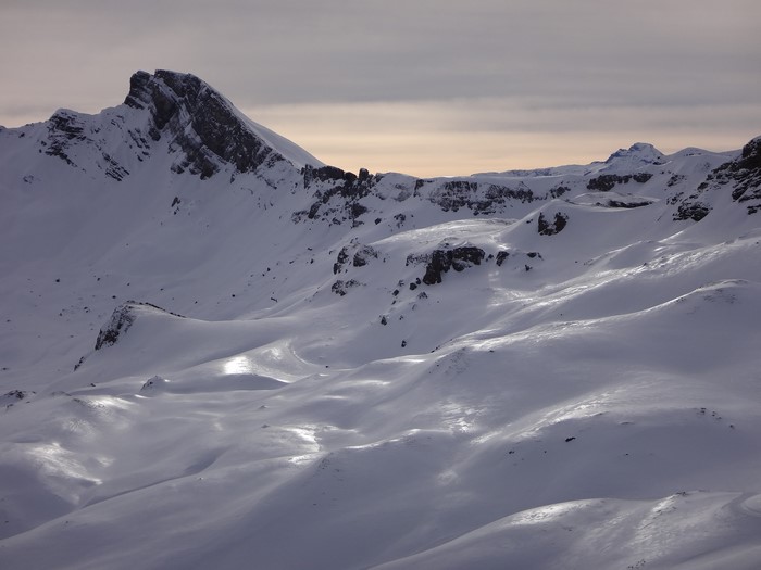 4K Snow Covered Mountains