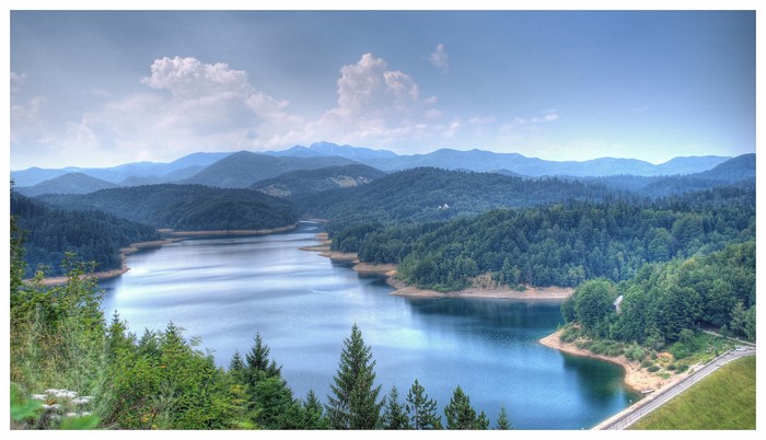 4K Croatia Scenery Mountains River