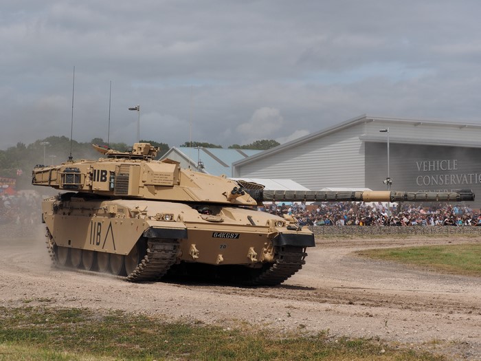 Challenger 2 Tank at Tankfest 2015