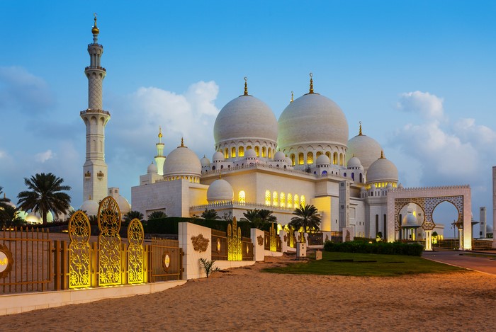 Sheikh Zayed Grand Mosque, Abu Dhabi, UAE