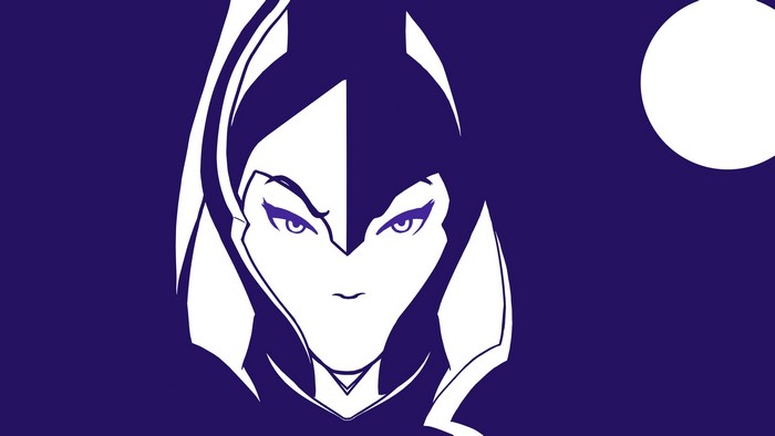Luna from DOTA 2 vector art
