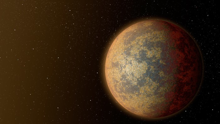 4K Exoplanet 219134b in space