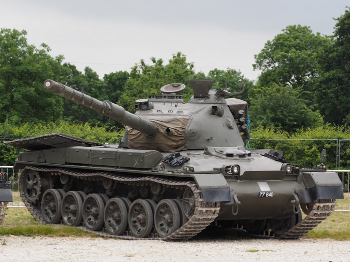 Pz 61 MBT Tank at Tankfest 2015