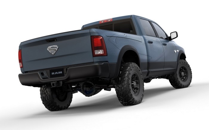 Ram Power Wagon with Superman logo