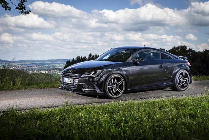 ABT Audi TTS Coupe (8S) on a country road