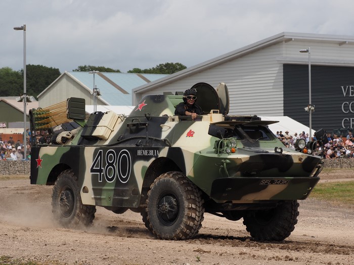 BRDM-2-RKh military vehicle at Tankfest 2015