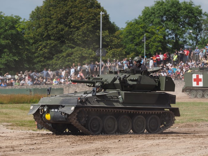 Scorpion CVR(T) Tank at Tankfest 2015