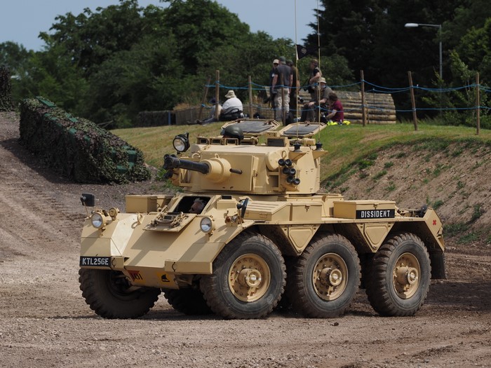 FV601 Saladin Armoured Car at Tankfest 2015