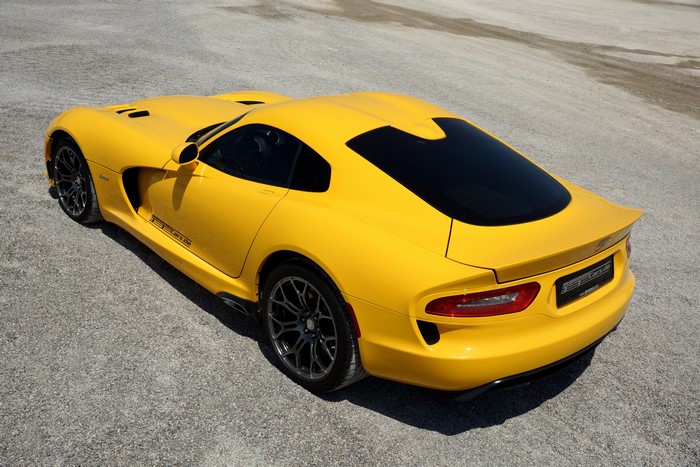 4K 2013 Geiger SRT Viper Dodge Yellow
