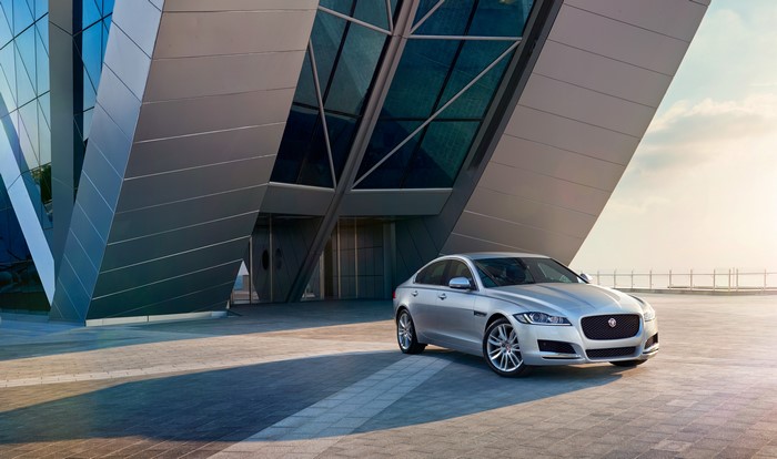 Silver Jaguar 2015 XF Prestige Sedan