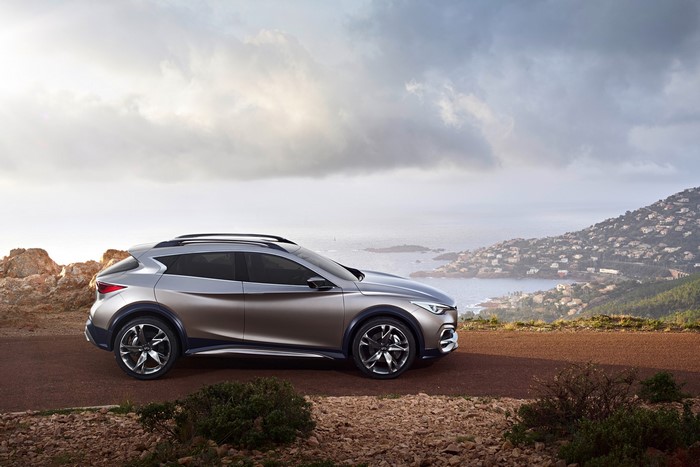 Infiniti QX30 concept car side view