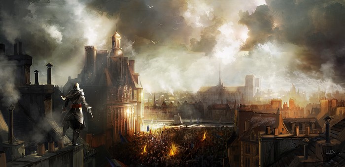 Assassin from Assassin's Creed Unity in Paris