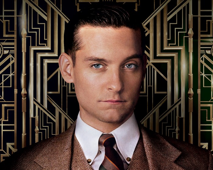 Tobey Maguire as Nick Carraway in The Great Gatsby
