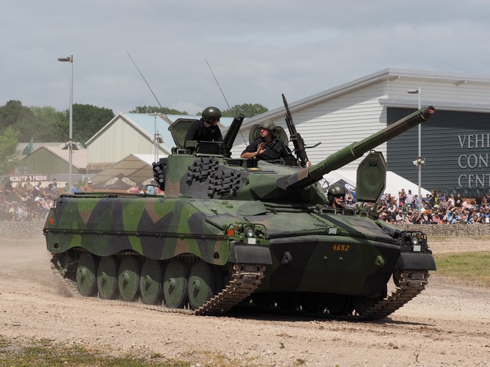 Hagglund Infanterikanonvagn 91 Tank Destroyer at Tankfest 2015