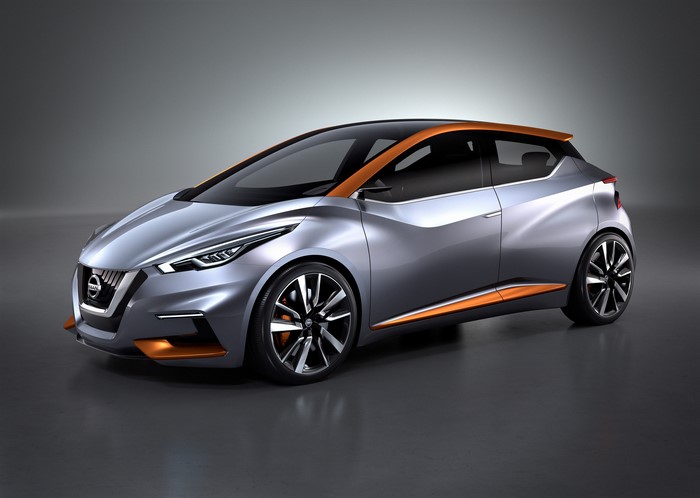 4K Nissan Sway Concept car