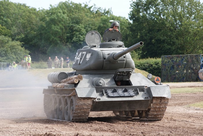T-34-85 Tank at Tankfest 2015