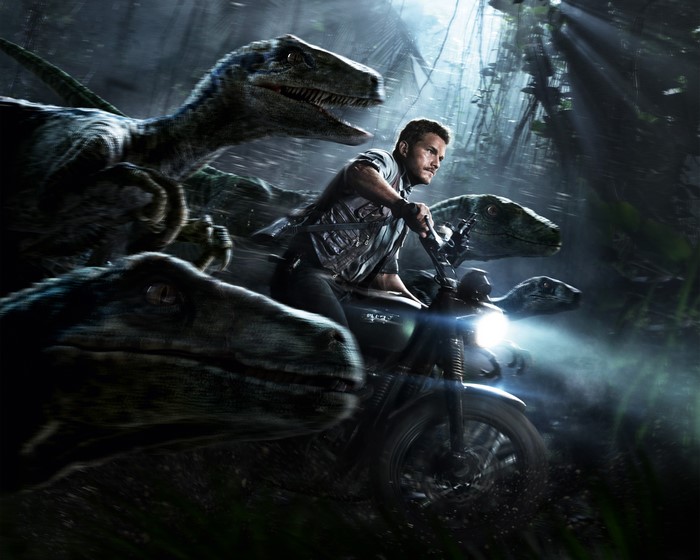 Owen Grady and Dinosaurs from Jurassic World